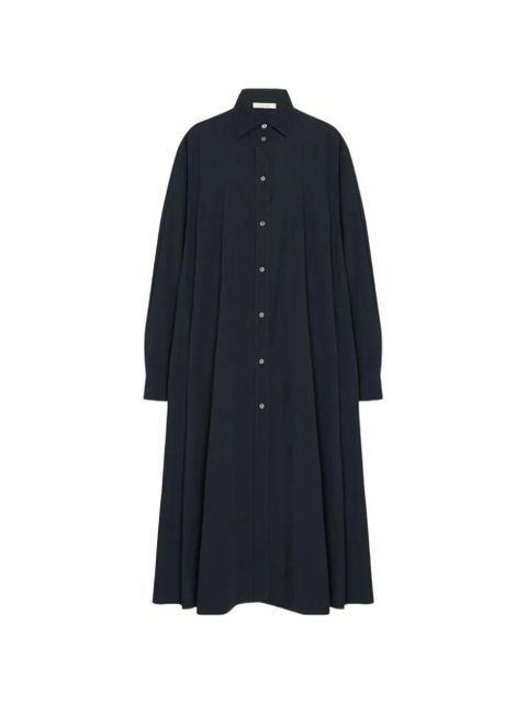 The Row Zeph buttoned shirt-dress - Black - zdjęcie produktu nr 1