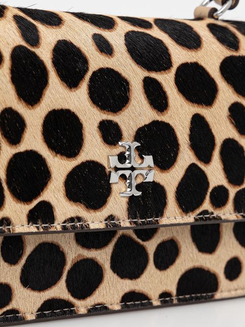 Tory Burch torebka skórzana Kira Haircalf Mini