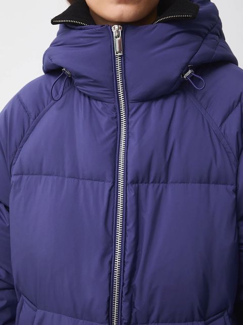 Medicine płaszcz puchowy kolor fioletowy