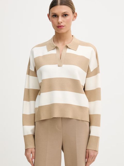 United Colors of Benetton sweter damski z wiskozą - zdjęcie produktu nr 2