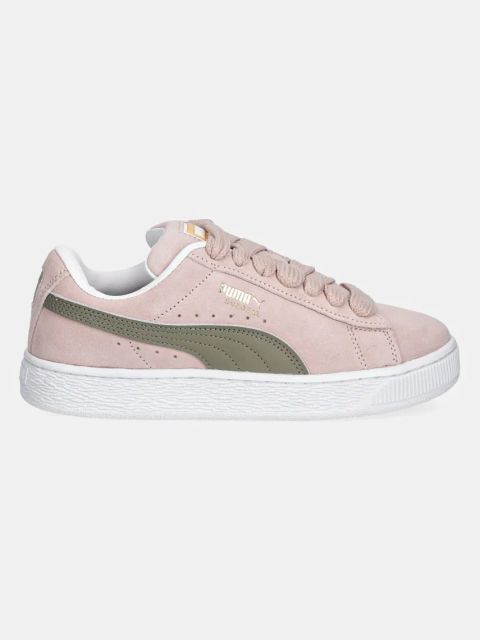 Puma sneakersy skórzane Suede XL kolor różowy 395205