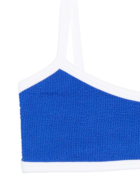 Hunza G Tyler contrast-trim bikini - Blue
