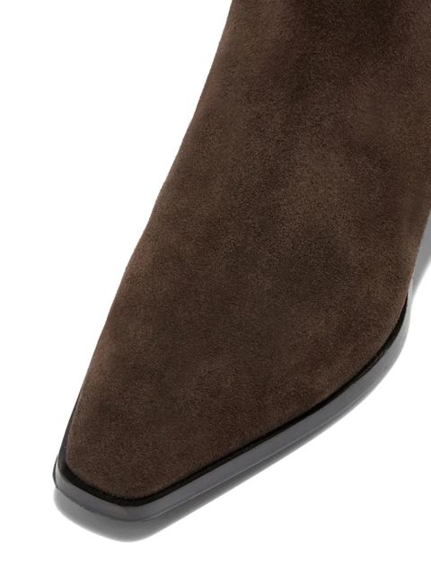 Aeyde suede knee-high boots - Brown