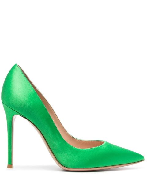 Gianvito Rossi Gianvito 105mm stiletto pumps - Green - zdjęcie produktu nr 1