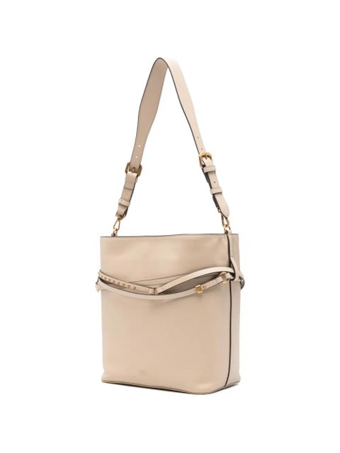 PINKO studded shoulder bag - Neutrals