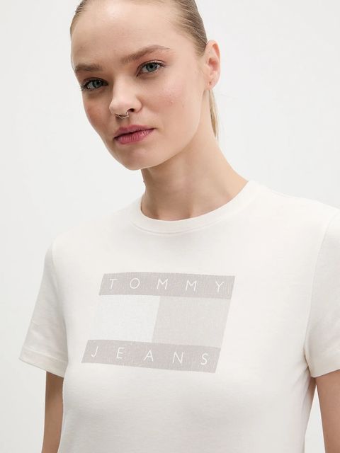 Tommy Jeans t-shirt bawełniany