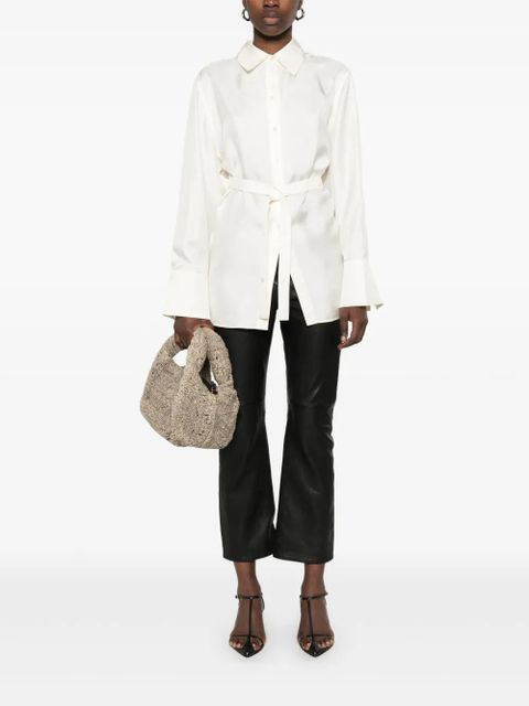 Róhe silk shirt - Neutrals - zdjęcie produktu nr 2