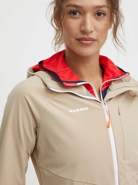 Mammut kurtka outdoorowa Ultimate Comfort SO kolor brązowy