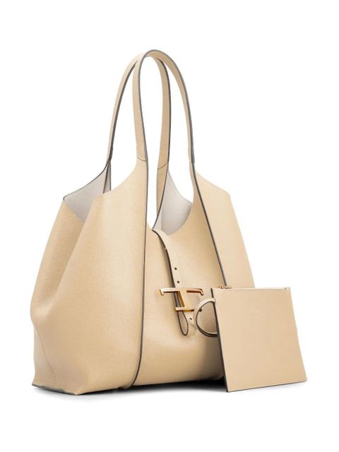 Tod's T Timeless leather tote bag - Neutrals - zdjęcie produktu nr 2