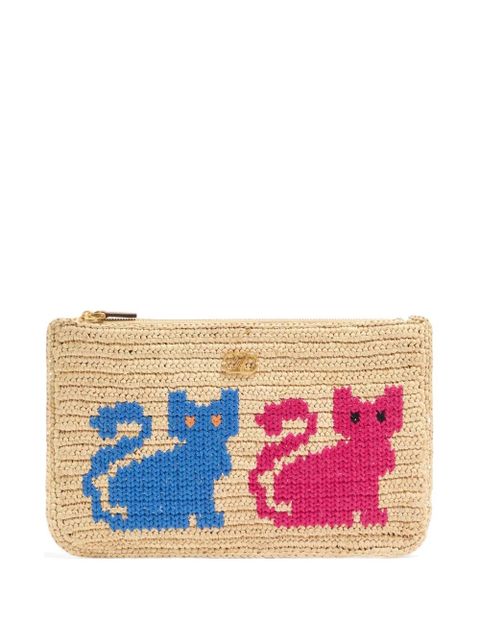 Valentino Garavani Raffiachat clutch bag - Neutrals - zdjęcie produktu nr 1