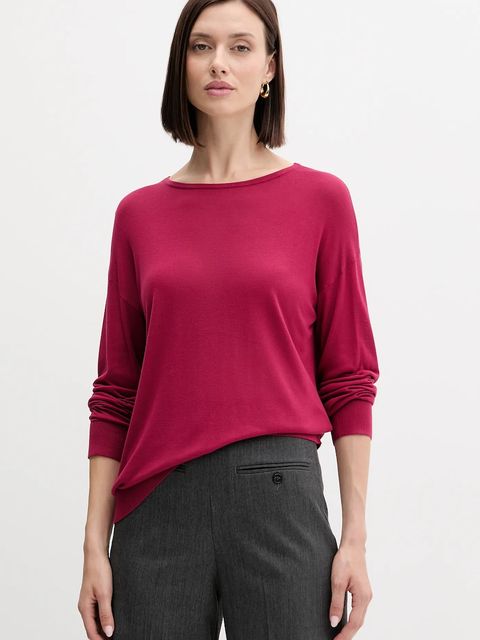 United Colors of Benetton sweter damski kolor różowy lekki 103VD10AV - zdjęcie produktu nr 1