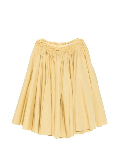 AMI Paris gathered midi skirt - Yellow - zdjęcie produktu nr 1