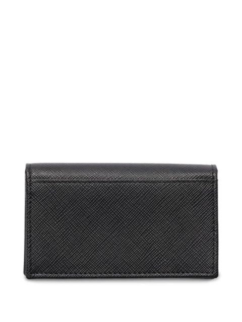 Prada Saffiano leather cardholder - Black