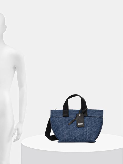 Dkny torebka jeansowa kolor niebieski R52AVJ49