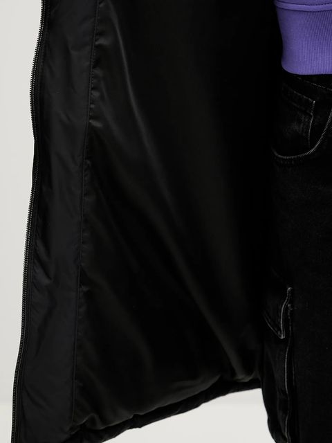 Hugo Blue kurtka kolor czarny zimowa 50546807