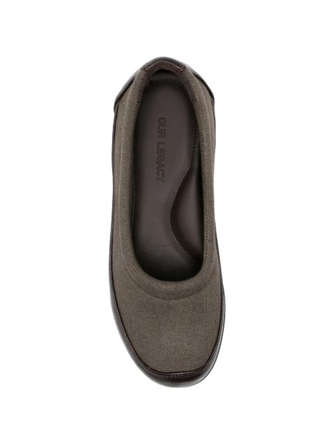 OUR LEGACY Bohemian loafers - Green