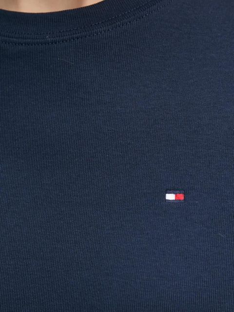 Tommy Hilfiger t-shirt bawełniany damski kolor granatowy WW0WW40587