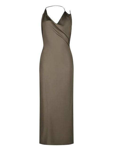 Paloma Wool Melleray V-neck spaghetti-strap dress - Brown - zdjęcie produktu nr 1