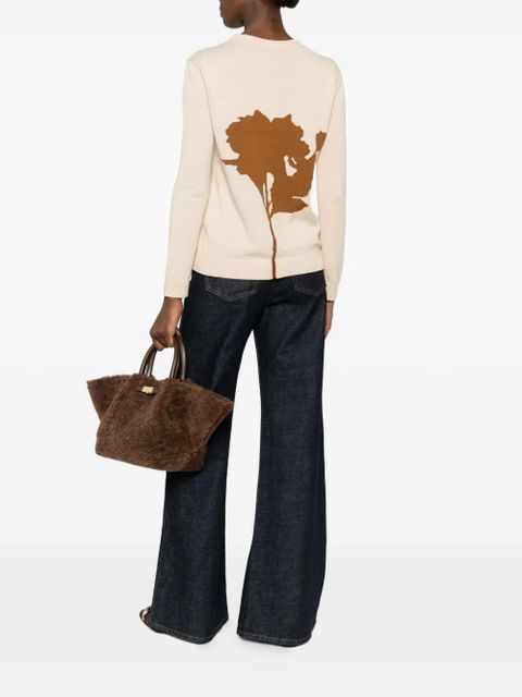 Max Mara Gaia crew-neck sweater - Neutrals - zdjęcie produktu nr 2