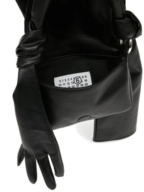 MM6 Maison Margiela glove-detail shoulder bag - Black