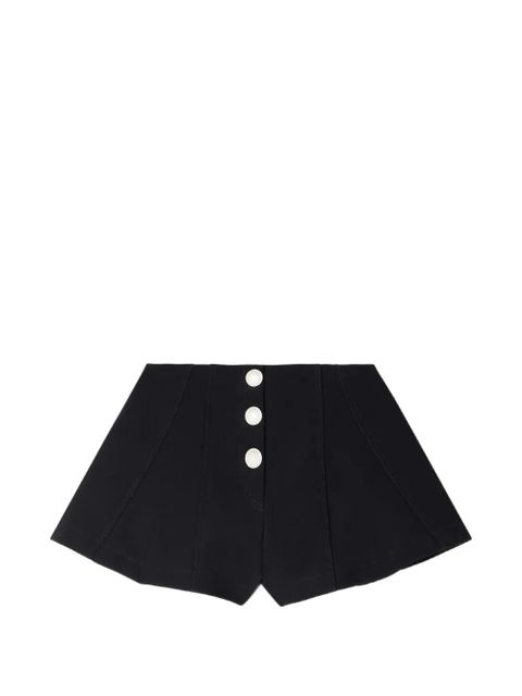 SANDRO press-stud flared shorts - Black - zdjęcie produktu nr 1