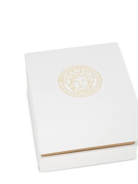 Versace round-face 35mm watch - White
