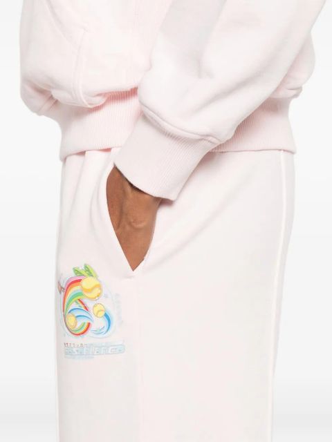 Casablanca logo-print track pants - Pink