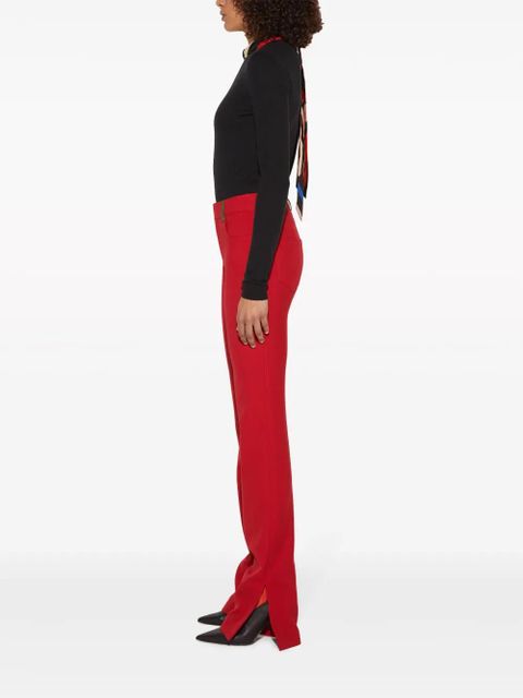 PUCCI Marmo-print scarf-detail wool jumper - Black