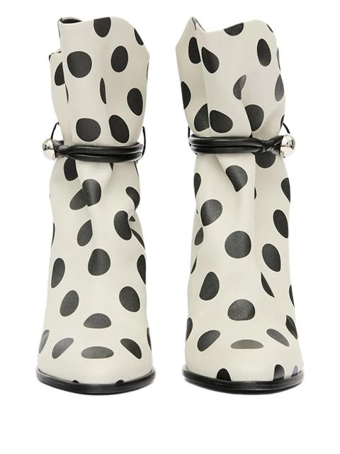 ISABEL MARANT 90mm Lolya boots - White