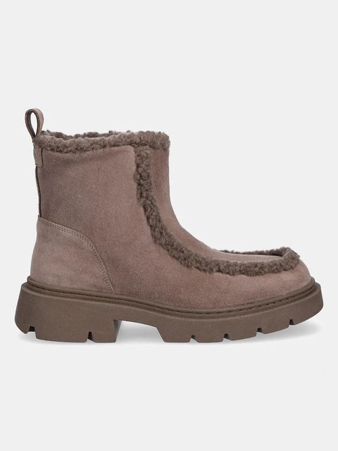 Inuikii śniegowce zamszowe Biker Suede kolor brązowy 1002.012.0011.163 - zdjęcie produktu nr 2