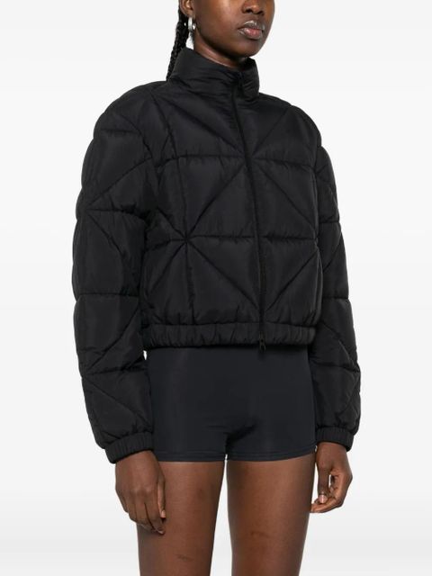 Moncler quilted shell jacket - Black