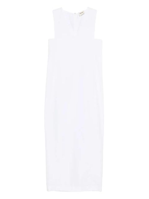 KHAITE Avery midi dress - White - zdjęcie produktu nr 1