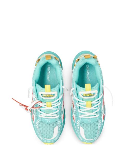Off-White Be Right Back lace-up sneakers - Blue