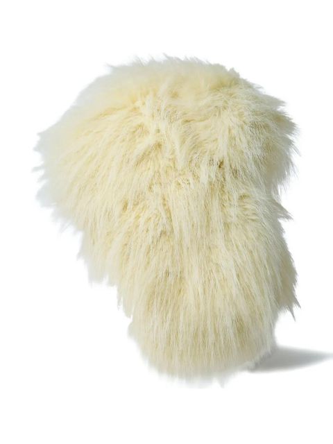 Jacquemus Grande Chapka voluminous faux-fur headpiece - Neutrals - zdjęcie produktu nr 2