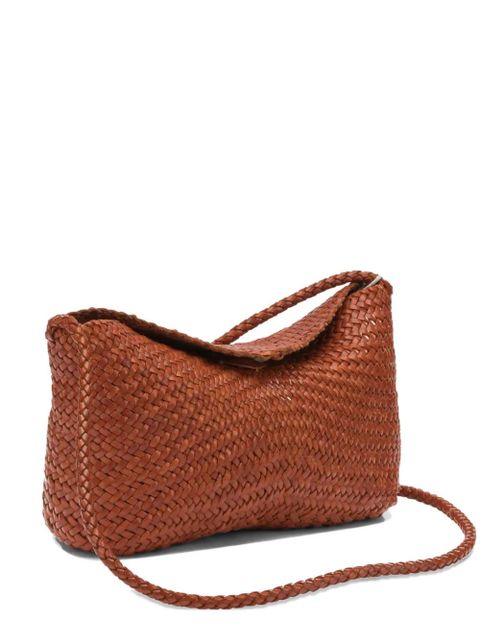 DRAGON DIFFUSION woven leather shoulder bag - Brown - zdjęcie produktu nr 1
