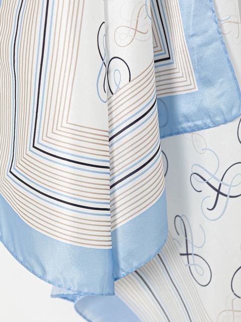 Luisa Spagnoli apaszka jedwabna Rullante