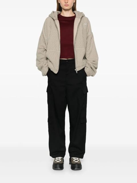 Carhartt WIP logo-patch straight trousers - Black