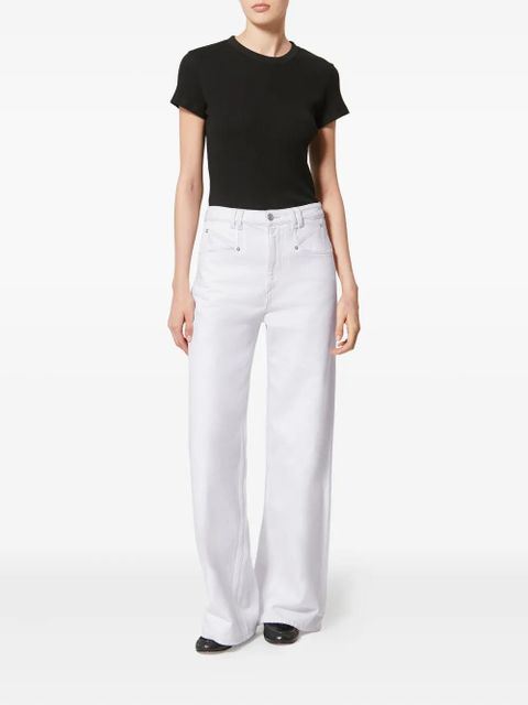 ISABEL MARANT Lemony pocket jeans - White - zdjęcie produktu nr 2
