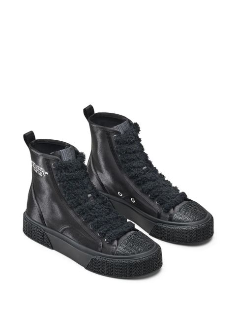 Marc Jacobs The Satin High Top sneakers - Black - zdjęcie produktu nr 2