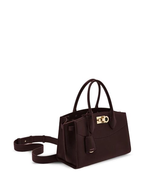 Ferragamo Gancini-buckle tote bag - Brown - zdjęcie produktu nr 2