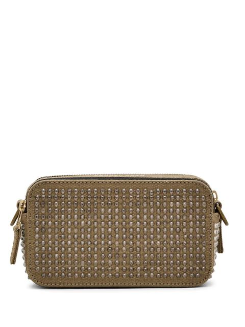 Marc Jacobs The Crystal Canvas Snapshot camera bag - Green