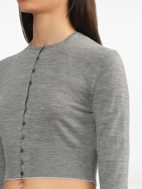 Jacquemus The Spiaggia cardigan - Grey