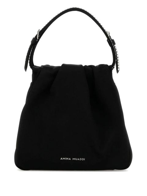 Amina Muaddi Vittoria tote bag - Black - zdjęcie produktu nr 1