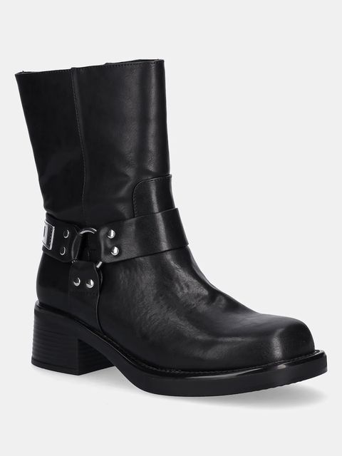 Just Cavalli botki damskie kolor czarny na słupku 79RA3S91ZSD61899 - zdjęcie produktu nr 1