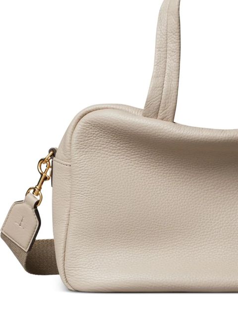 Tory Burch zip leather tote bag - Grey