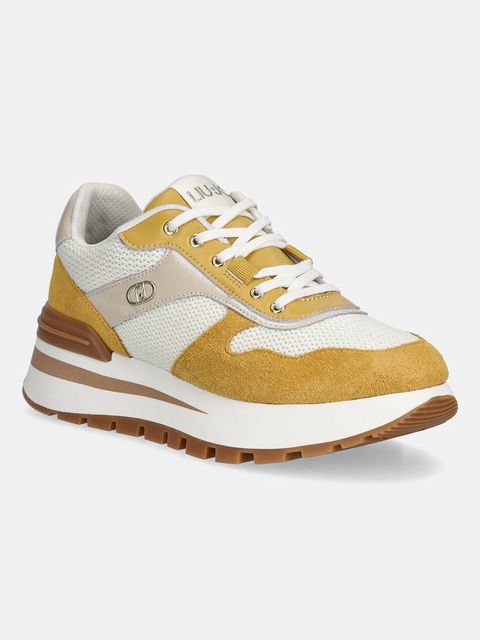 Liu Jo sneakersy AMAZING 38 damskie kolor żółty BA6029PX027S3978 - zdjęcie produktu nr 1