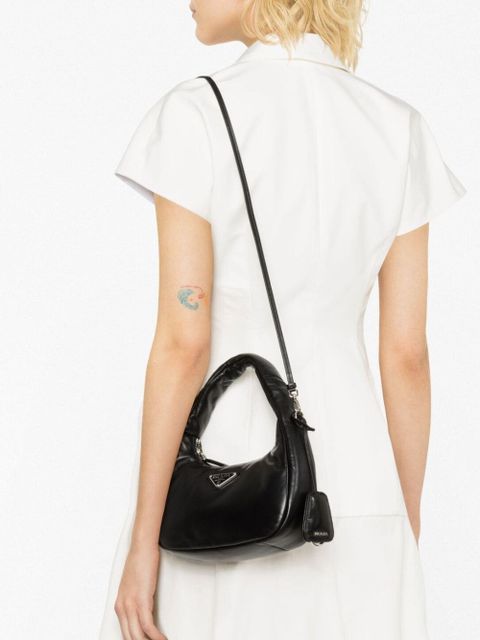Prada mini Soft shoulder bag - Black