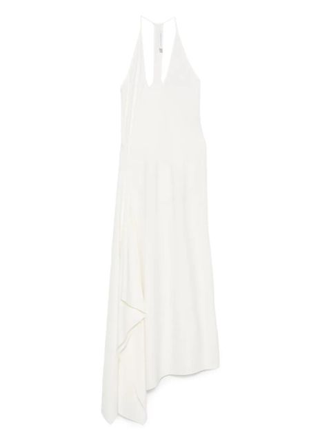 Christopher Esber draped asymmetric dress - White - zdjęcie produktu nr 1