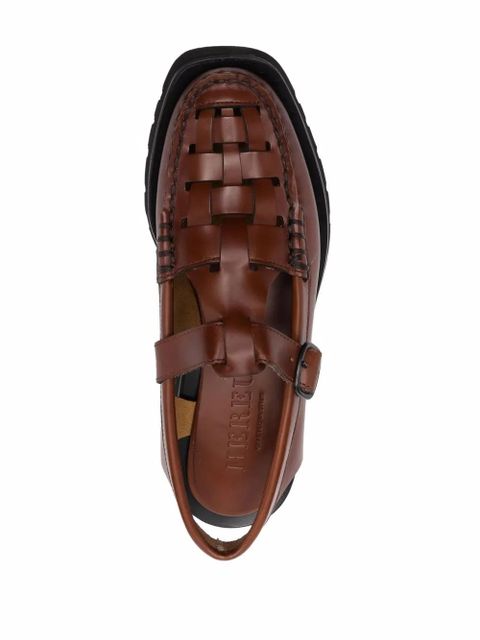 Hereu Roqueta woven sandals - Brown