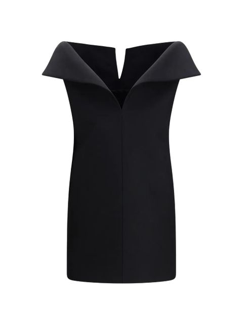 Balenciaga Vareuse V-neck dress - Black - zdjęcie produktu nr 1
